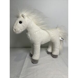 BREYER AURORA White Arabian A Horse of My Very Own PLUSH Stuffed 11" Standing